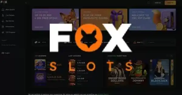 Fox Slots Canada casino review section 4